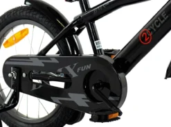 2Cycle BMX-Fun Kinderfiets - 16 Inch - Zwart - Jongensfiets -Velo Pour Tous 1200x889 6