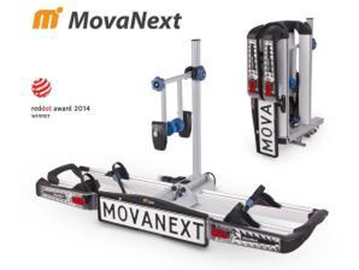 Dr. MovaNext Lux - Fietsendrager - 2 Fietsen - Trekhaak - 13 Polig - Opklapbaar 2 Dr. MovaNext Lux - Fietsendrager - 2 Fietsen - Trekhaak - 13 Polig - Opklapbaar – Image 2