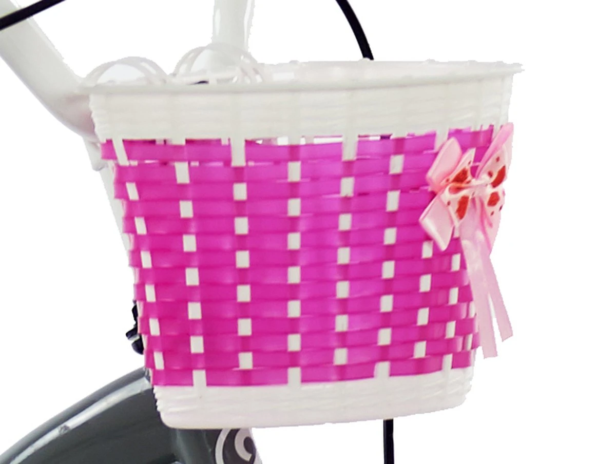 2Cycle Pretty Meisjesfiets - 16 Inch - Grijs-Roze - Meisjesfiets 3 2Cycle Pretty Meisjesfiets - 16 Inch - Grijs-Roze - Meisjesfiets – Image 3