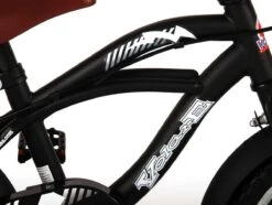 Volare Black Cruiser Kinderfiets - Jongens - 12 Inch - Zwart - 2 Handremmen -Velo Pour Tous 1200x906 4