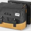 Urban Proof Fietstas Dubbel 40L Recycled Grijs Geel - UP400580