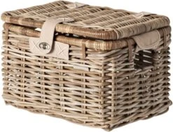 Basil Denton Fietsmand L - Voor - Rotan - Grijs - Large -Velo Pour Tous 1200x916 11