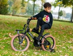Amigo 2Cool Jongensfiets - Kinderfiets 20 Inch - Matzwart -Velo Pour Tous 1200x917 24