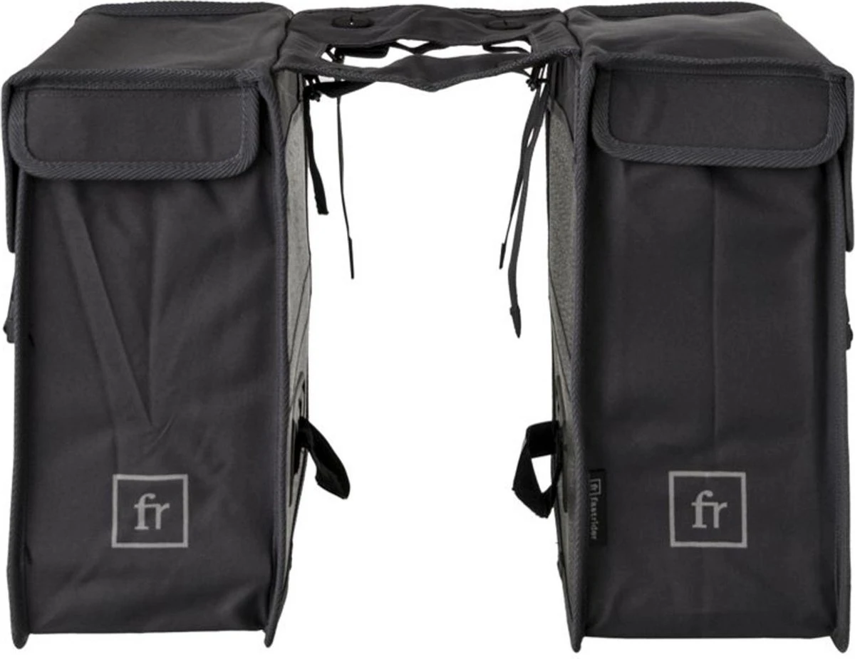 Fastrider Hybrid Dubbele Fietstas Grijs - 26L 10 Fastrider Hybrid Dubbele Fietstas Grijs - 26L – Image 10
