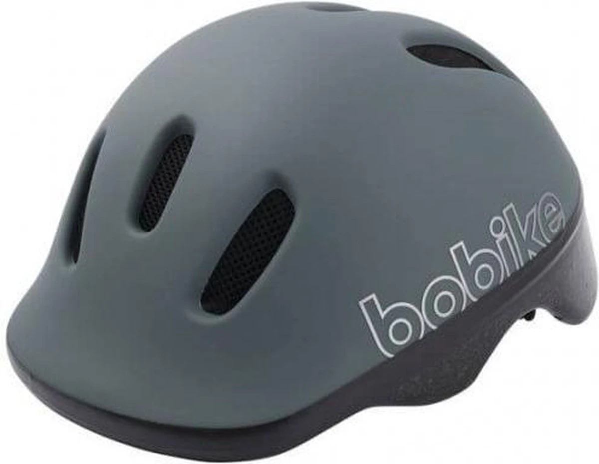 Bobike GO Helm - Maat XXS - Macaron Grey 1 Bobike GO Helm - Maat XXS - Macaron Grey
