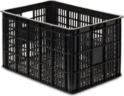 Lastpak Fietskrat Groot - Zwart - 46 L