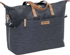 New Looxs Tendo Nomi Enkele Fietstas Laptoptas Shopper - 15 Inch Laptopvak - 21 Liter - Zwart