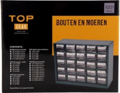 Topgear Bouten En Moeren Assortiment 1001 Delig 5 Topgear Bouten En Moeren Assortiment 1001 Delig -Velo Pour Tous 1200x935 9