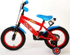 Volare Ultimate Spider-Man Kinderfiets - Jongens - 14 Inch - Rood/Blauw -Velo Pour Tous 1200x936