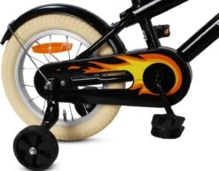 SJOEF Cruise Jongensfiets 14 Inch - Zwart -Velo Pour Tous 1200x940