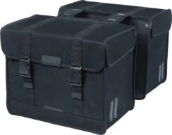 Basil Kavan Eco Classic 58L Dubbele Fietstas - 58 Liter - Zwart