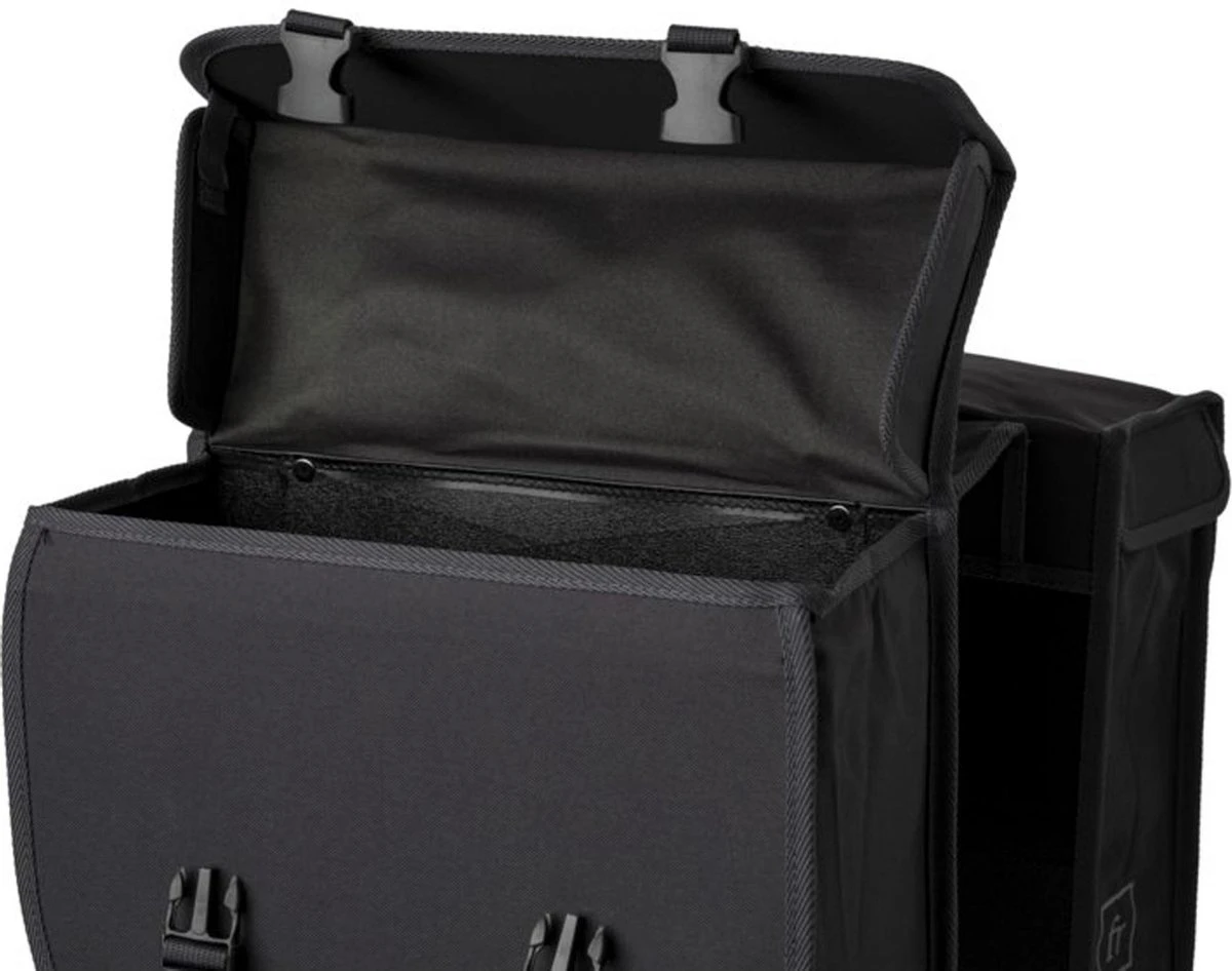 Fastrider Hybrid Dubbele Fietstas Grijs - 26L 8 Fastrider Hybrid Dubbele Fietstas Grijs - 26L – Image 8