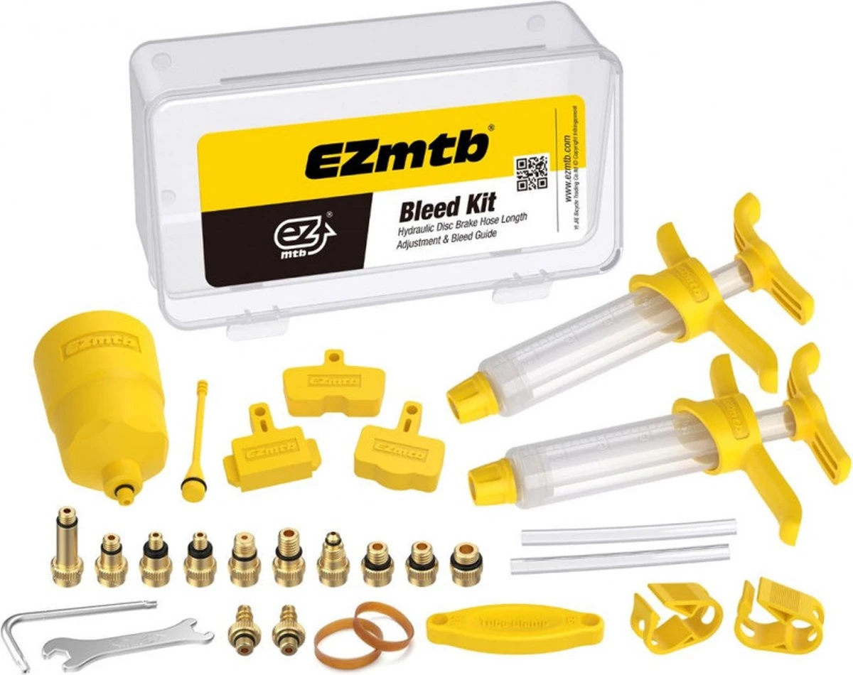 Ontluchtingsset EZmtb Luxe 2022 - Incl. Metalen Adapters 3 Ontluchtingsset EZmtb Luxe 2022 - Incl. Metalen Adapters – Image 3