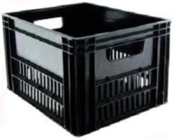 VWP Fietskrat - Kunststof - 40 Liter - Zwart 5 VWP Fietskrat - Kunststof - 40 Liter - Zwart -Velo Pour Tous 1200x954 10