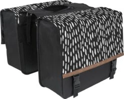 Fastrider Nara Dubbele Fietstas Zwart - 33L - MIK -Velo Pour Tous 1200x959 1