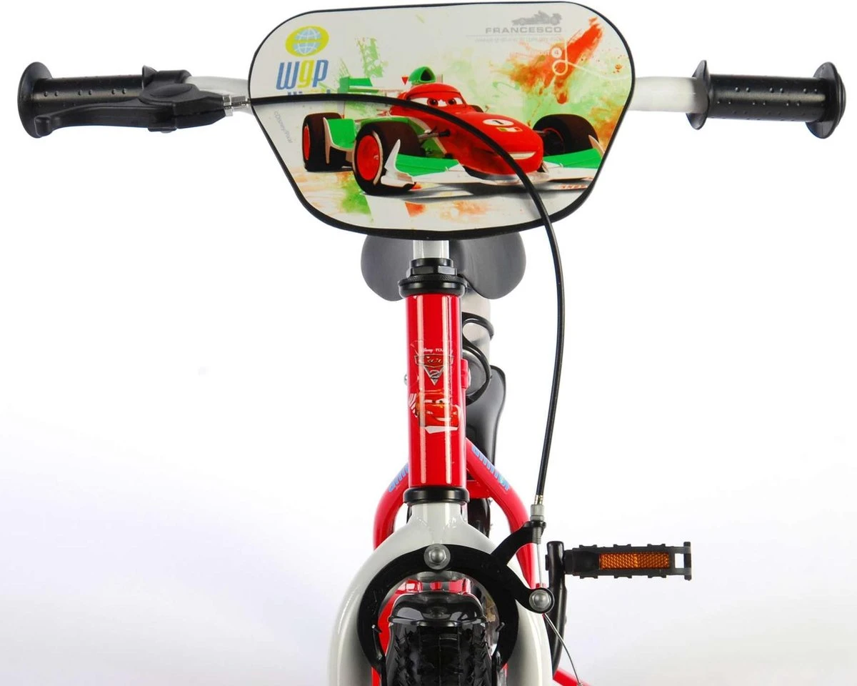 Volare Disney Cars Kinderfiets - Jongens - 14 Inch - Rood 14 Volare Disney Cars Kinderfiets - Jongens - 14 Inch - Rood – Image 14