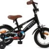 SJOEF Race Jongensfiets 12 Inch - Zwart