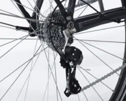 Amigo E-Vibe D1 - Elektrische Stadsfiets Voor Dames - Met 7 Versnellingen - Matgrijs -Velo Pour Tous 1200x969 3