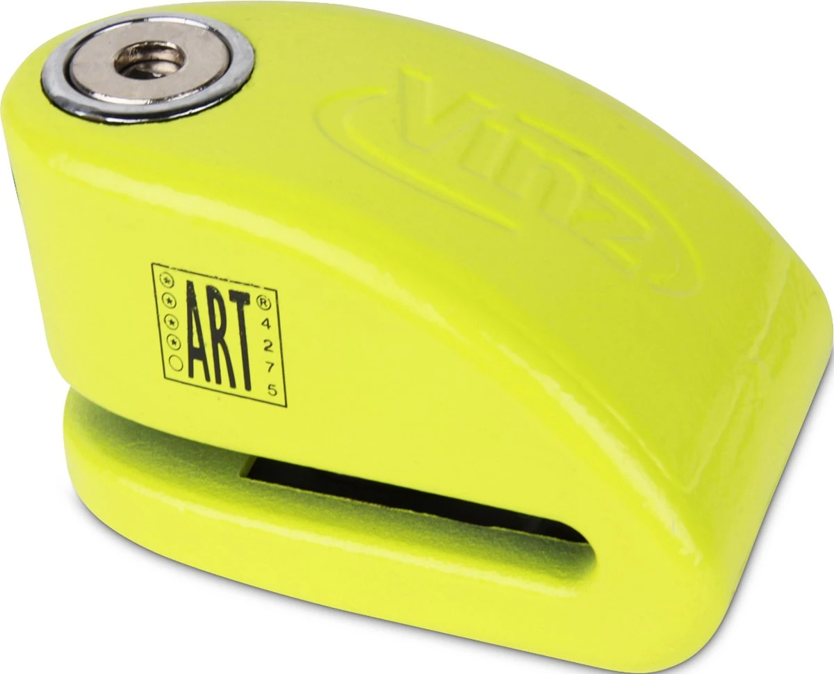 VINZ Pico Schijfremslot Alarm ART4 - Geel 3 VINZ Pico Schijfremslot Alarm ART4 - Geel – Image 3
