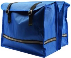 Dunlop Dubbele Fietstas - Blauw - 26 Liter