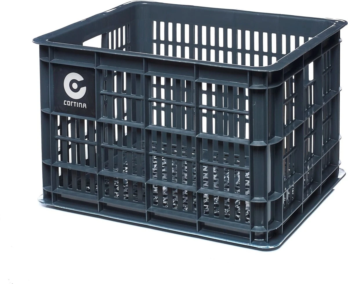 Cortina Dubai - Fietskrat - Zwart - 33 Liter 1 Cortina Dubai - Fietskrat - Zwart - 33 Liter