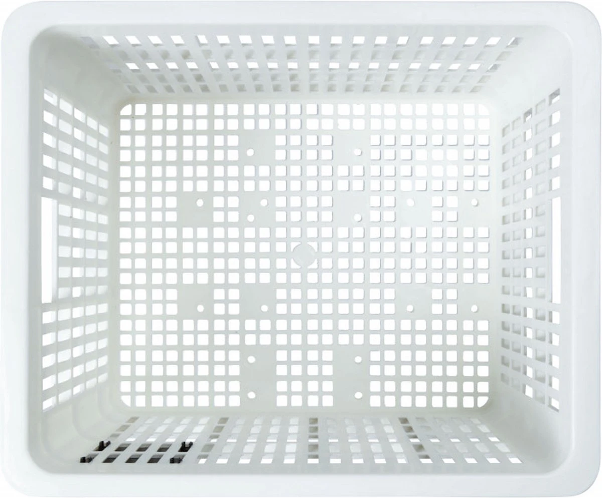 Basil Fietskrat M - Medium - 27 Liter - Wit 5 Basil Fietskrat M - Medium - 27 Liter - Wit – Image 5