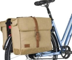 Fastrider Isas Dubbele Fietstas Lichtbruin - 33L -Velo Pour Tous 1200x996 4