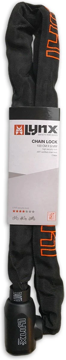 Pro-Tect Cubic ART2 Kettingslot | Premium Kwaliteit | 9mm X 95cm | Gehard Staal | 2100g | Fietsslot E-bike Slot Brommerslot 4 Pro-Tect Cubic ART2 Kettingslot | Premium Kwaliteit | 9mm X 95cm | Gehard Staal | 2100g | Fietsslot E-bike Slot Brommerslot – Image 4