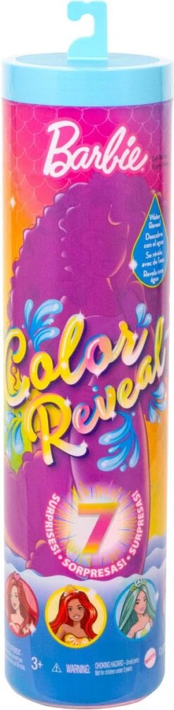 Barbie Color Reveal Pop - Regenboog Zeemeermin Series