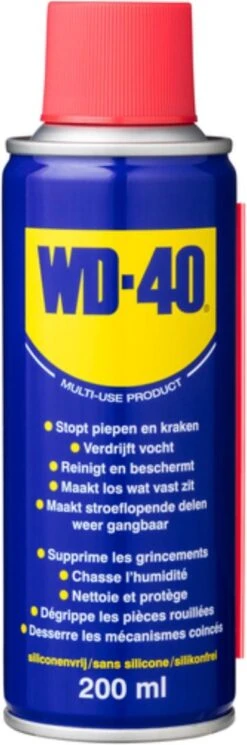 WD-40® Multi-Use Product Classic - 200ml - Multispray - Smeermiddel, Ontvetter En Anti-Corrosie