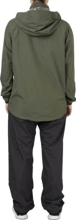 AGU GO Regenpak Essential Dames & Heren - Groen - S - Waterdicht & Ademend -Velo Pour Tous 417x1200 2