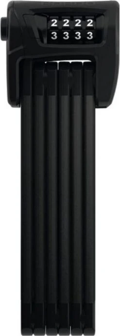 Abus Vouwslot Bordo Combo 6100/90 Black SH - SL72990 -Velo Pour Tous 429x1200