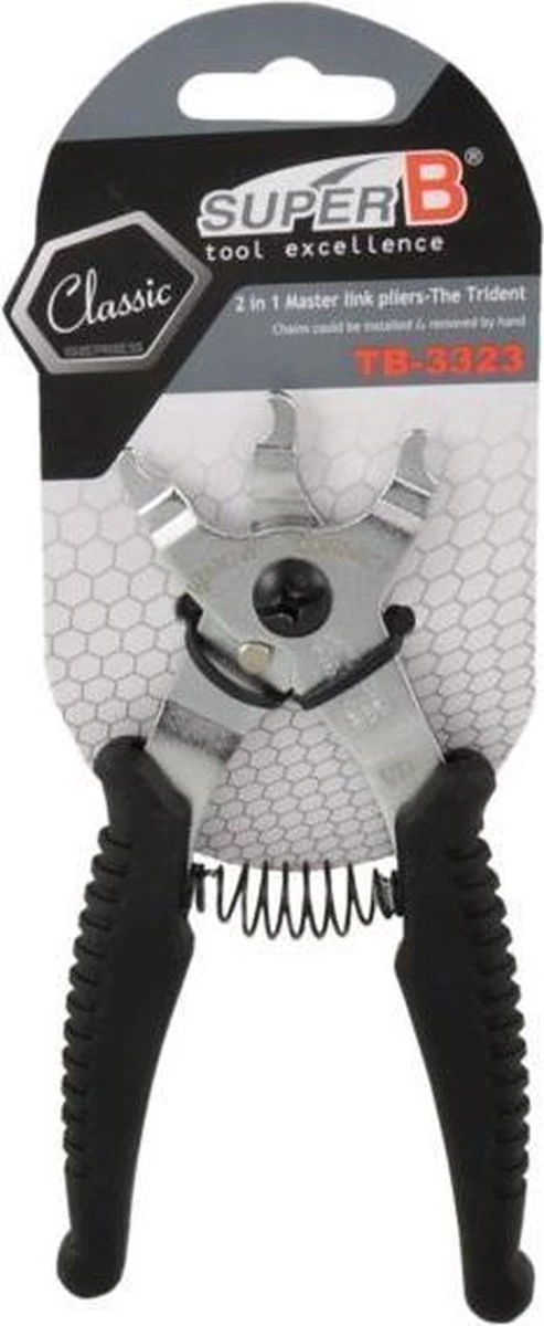 Super B Gereedschap Superb Tang Missinglink Openen En Sluiten Met Comfort Gri - ZWART 4 Super B Gereedschap Superb Tang Missinglink Openen En Sluiten Met Comfort Gri - ZWART – Image 4