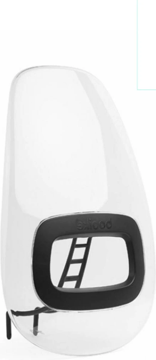 Bobike Windscherm ONE+ - Urban Black 13 Bobike Windscherm ONE+ - Urban Black – Image 13