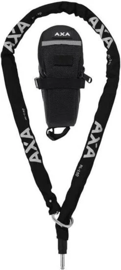 Axa Insteekketting RLC 100/5,5 Zwart + Zadeltas - ASL59551195C -Velo Pour Tous 539x1200