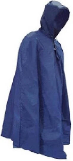 LOWLAND OUTDOOR® Wandelponcho - 100% Waterdicht (10.000mm) - Ademend (8.000g/M²) PFAS Vrij! Large -Velo Pour Tous 548x1200 1