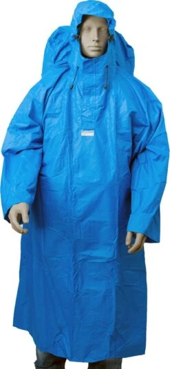 LOWLAND OUTDOOR® Rugzakponcho - 100% Waterdicht (10.000mm) - Ademend (8.000g/M²) - Large - PFAS Vrij!