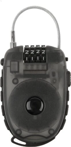 Kabelslot Met Oprolbare Staalkabel M-Wave Lock 'n Roll - 90 Cm X 2,4 Mm (op M-wave Kaart)