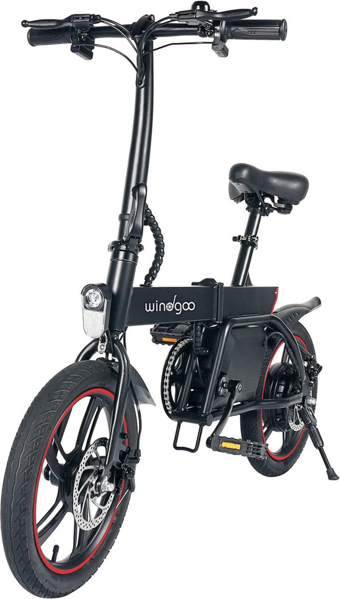 Merkloos Windgoo B20 PRO - E Bike - Elektrische Fiets - 16 Inch - 250W - 7.8Ah Batterij - Max. 25km/u - Zwart - Incl. GSM Houder 10 Merkloos Windgoo B20 PRO - E Bike - Elektrische Fiets - 16 Inch - 250W - 7.8Ah Batterij - Max. 25km/u - Zwart - Incl. GSM Houder – Image 10
