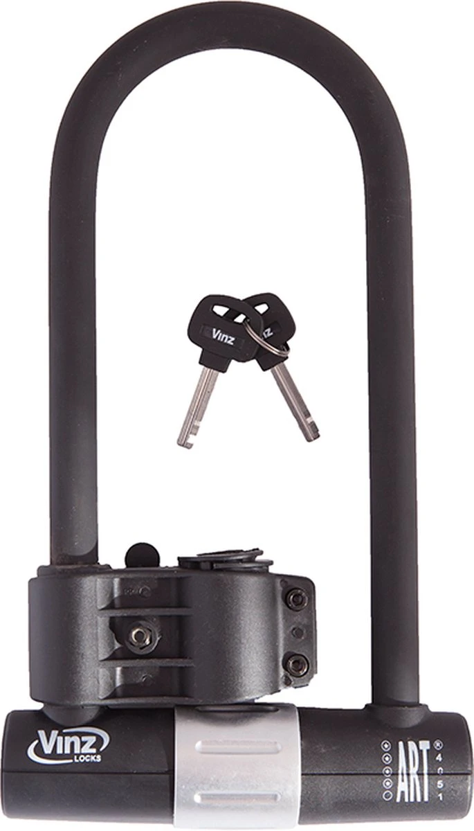 VINZ Ararat Beugelslot / Fietsslot / Motorslot / Scooterslot ART 4 - 32 Cm 1 VINZ Ararat Beugelslot / Fietsslot / Motorslot / Scooterslot ART 4 - 32 Cm