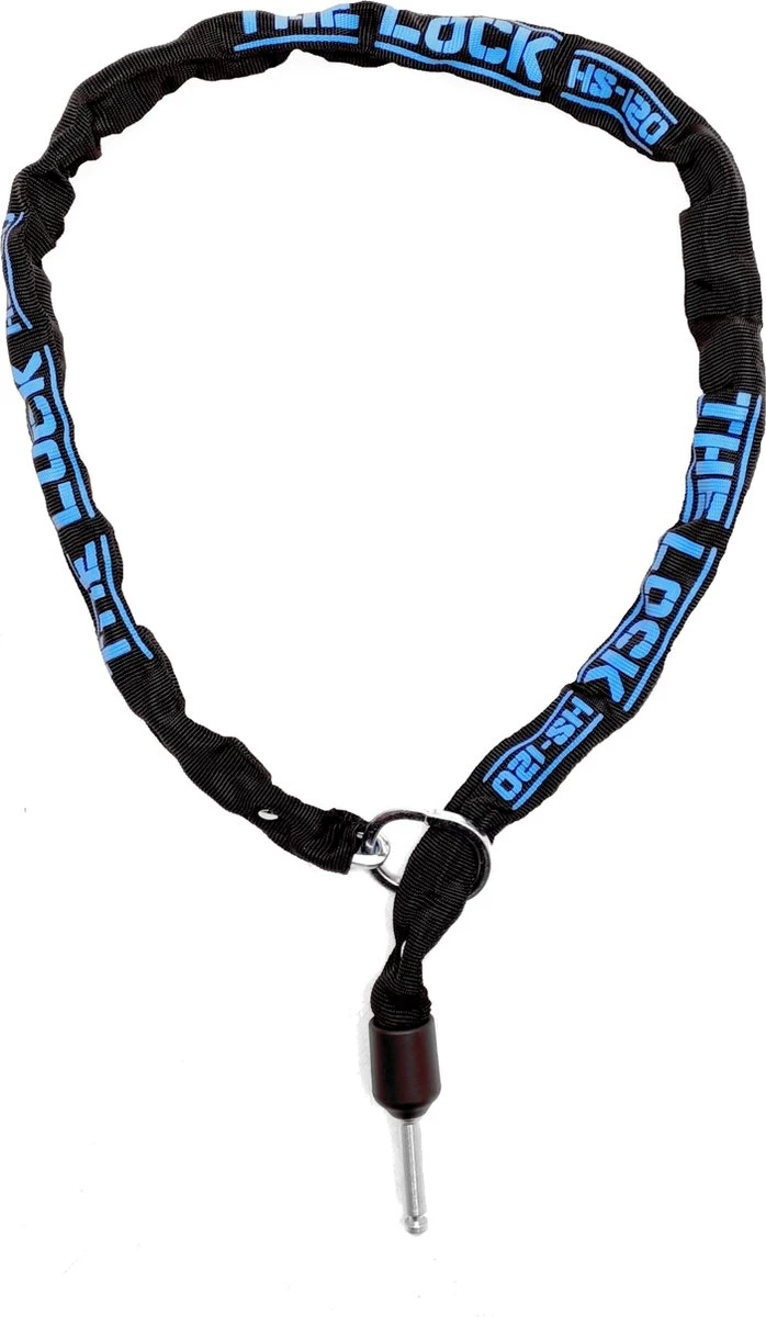 Trelock Insteeklock Kettingslot - ART1 - 120 Cm - Zwart/ Blauw 4 Trelock Insteeklock Kettingslot - ART1 - 120 Cm - Zwart/ Blauw – Image 4