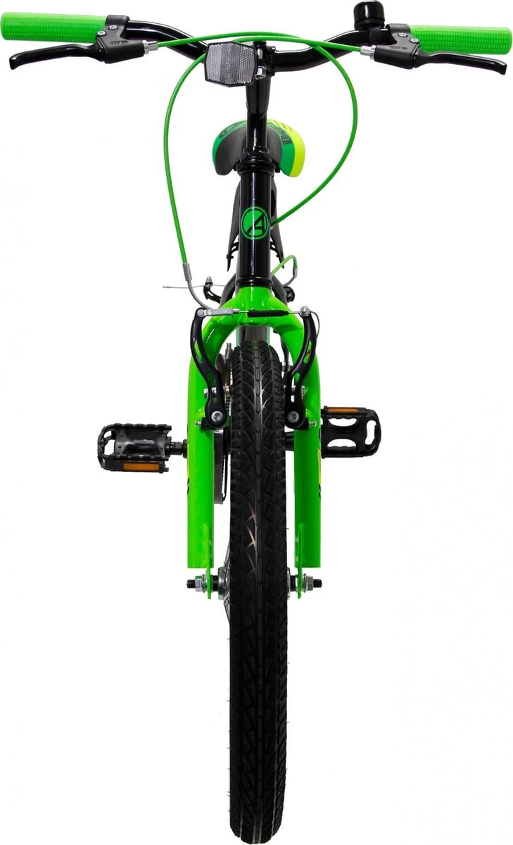 Amigo Wild - Mountainbike 20 Inch - Voor Jongens En Meisjes - Zwart/Groen 7 Amigo Wild - Mountainbike 20 Inch - Voor Jongens En Meisjes - Zwart/Groen – Image 7