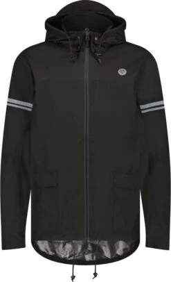 AGU Original Regenpak Essential - Zwart - M - Dames & Heren - Waterdicht & Ademend -Velo Pour Tous 730x1200 3