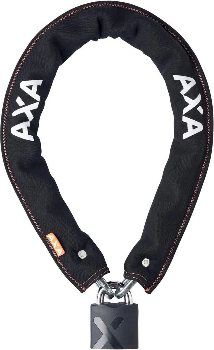 AXA Newton Promoto + 2 Kettingslot - ART 2 Slot Voor Fietsen - Extra Dikke Schakels – Hangslot - 100 Cm – 9 Mm - Zwart 1 AXA Newton Promoto + 2 Kettingslot - ART 2 Slot Voor Fietsen - Extra Dikke Schakels – Hangslot - 100 Cm – 9 Mm - Zwart
