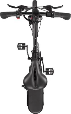 F-Wheel DYU A5 - Elektrische Vouwfiets - E Bike - 14 Inch - 7.5 Ah - 25km/u - Zwart -Velo Pour Tous 754x1200 1