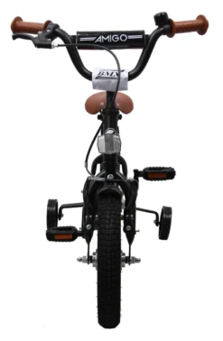 Amigo BMX Fun Jongensfiets - Kinderfiets 12 Inch - Matzwart 23 Amigo BMX Fun Jongensfiets - Kinderfiets 12 Inch - Matzwart -Velo Pour Tous 784x1200