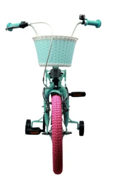 Amigo Lovely Meisjesfiets - Kinderfiets 12 Inch - Turquoise -Velo Pour Tous 800x1200 1