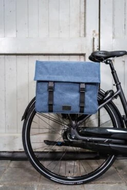 Fastrider Celo Dubbele Fietstas Blauw - 34L -Velo Pour Tous 800x1200 34