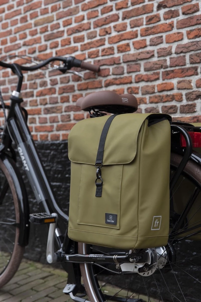 Fastrider Jaxx II Dubbele Fietstas Basics MIK - Groen - 28 L 11 Fastrider Jaxx II Dubbele Fietstas Basics MIK - Groen - 28 L – Image 11