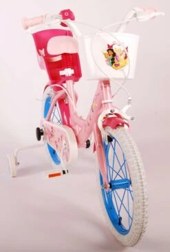 Volare Disney Princess Kinderfiets - Meisjes - 16 Inch - Roze Blauw - Twee Handremmen -Velo Pour Tous 809x1200 1